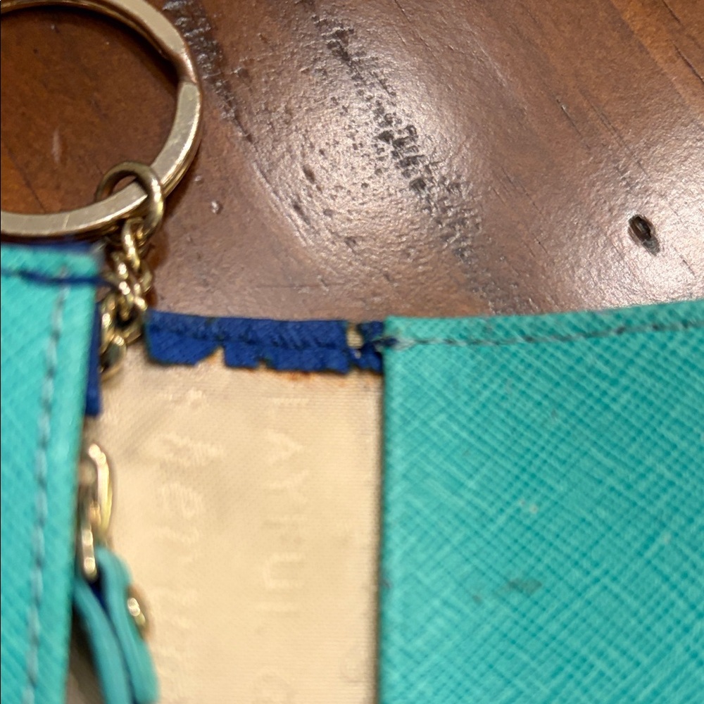Kate Spade Royal Blue Scalloped Wallet - Picture 8 of 8